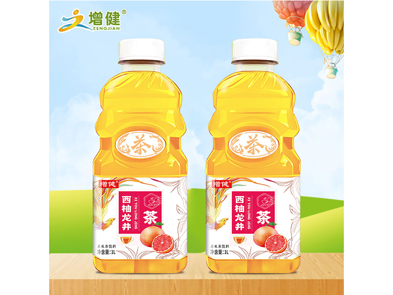J9集团官网西柚龙井茶果味茶饮料1L
